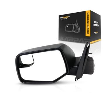 Imagem de Para Ford Escape 2010-2012 Espelho de Porta Lado do Motorista | Vista Elétrica | Exterior | Traseiro | Não Aquecido | Com Spotter Integrado | Preto Texturizado | Substituição para FO1320351 |