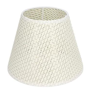 Imagem de Tom de Lâmpada de Mesa, Abajur de Reposição PE Tampa de Lustre de Lustre de Lustre para E27 E14 Calibre Lâmpador, Cobertura Pendente de Tecido para Candeeiros de Cabeceira de