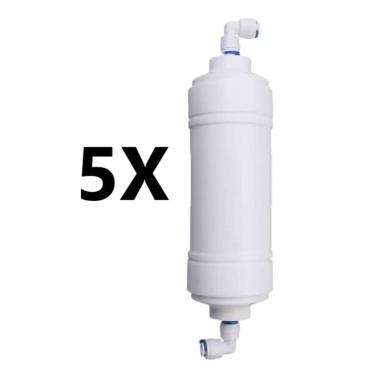 Imagem de Kit 5 Refil Carvão Hk1000 Hoken Lider Dl50 Acqua Star