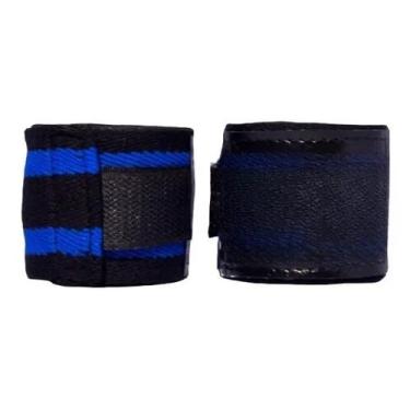 Imagem de Faixas Elásticas，Bandagem elástica com fecho de contato e alça para o polegar, bandagem de proteção para mãos e pulsos, bandagem de boxe