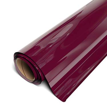 Imagem de Siser EasyWeed HTV Rolo de 30 cm x 9 metros - Vinil de transferência de calor para ferro, Burgundy, 1