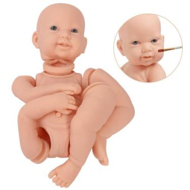 Imagem de Kit 5 Molde Boneca Bebe Reborn Larinha Corpinho de Vinil - Cegonha Reb