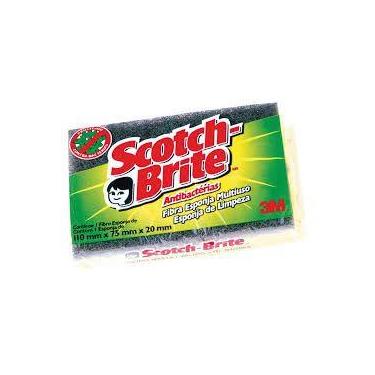 Imagem de Esponja Dupla Face 3M Scoth Brite 110x75mm - Alumil