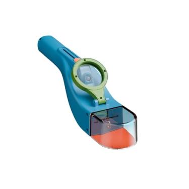 Imagem de EUKVYQPX Montessori Contactless Bug Catching Container, 5X Lupa de mão Tocha de Insetos de Liberação Rápida Ferramenta de Transferência de Captura de Insetos,Blue