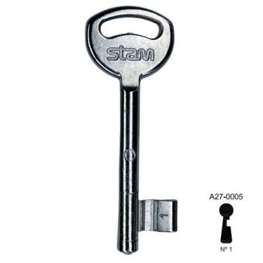Imagem de Chaves Stam Original Fechadura Interna N1 - Marca