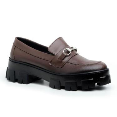 Imagem de Mocassim Feminino Tratorado Casual Moderno Estiloso e Confortável - Sa