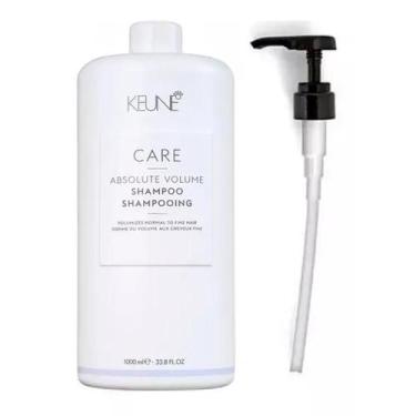 Imagem de Kit shampoo keune absolute volume 1000ml + brinde pump