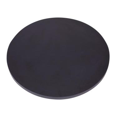 Imagem de Tampo Redondo 90 Cm (largura) P25 Pandin Mdp 2,50 Cm (altura) Cor Preto