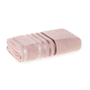 Imagem de Toalha De Banho Lumina Fio Penteado Max Karsten Rosé/rosa
