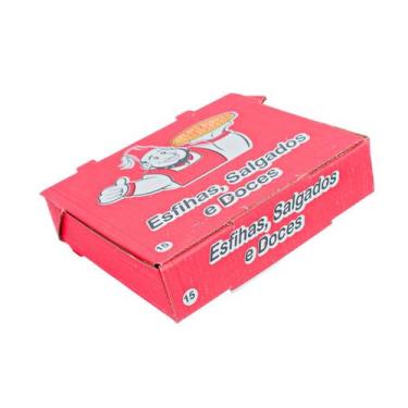 Imagem de Emb P Esfiha N 40 C 50 Un Timbrada 40x40x4cm - Tamarozzi