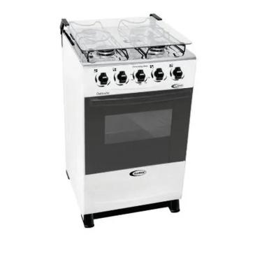 Imagem de Fogao De Gas Delicato 4 Bocas - Branco