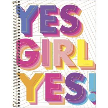 Imagem de Caderno Univ. 10 Matérias 160 Folhas Be Nice Capa 1-Tilibra