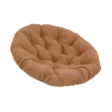 Imagem de IEUDNS Almofada para cadeira de balanço, cesta suspensa, almofada para rede, substituição doméstica, redonda para assento de balanço, sofá, CafÉ