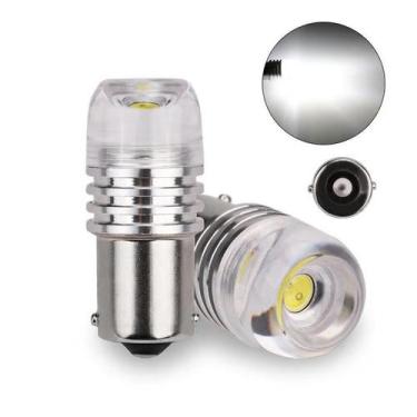 Imagem de Par Lâmpada Led Pisca Strobo Ré Placa 1 Polo 1156 / 2 Polos 1157 - Lag