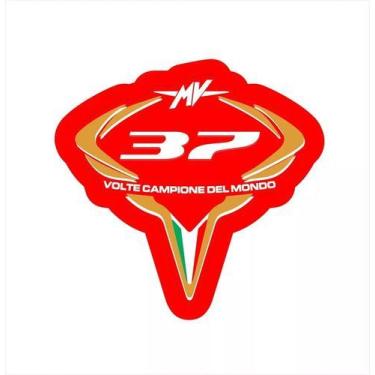 Imagem de Adesivo Compatível Mv Agusta F4 37 Italia Comemorativo Ag004 - SPTS