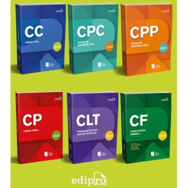 Imagem de Livro - KIT COLEÇÃO LEGISLAÇÃO 2024  Constituição Federal 2024 + CLT 2