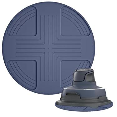 Imagem de Tapete de silicone para fritadeira Air Fryer para Ninja Crispi (azul, 27,4 cm, redondo)