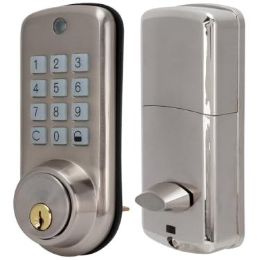 Imagem de aqxreight Lock de Senha do Conjunto Mecânico Com o Teclado para Construir um Cartão Alto Incorreto da Porta de Bloqueio de Bloqueio de de de de Com Segurança de de bloqueiohome.