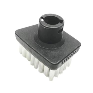 Imagem de IEUDNS Escova para limpador a vapor, limpador a vapor, cabeça de varredura, reparo, acessório resistente para SC5, para carros, piso de cerâmica, Pp White D