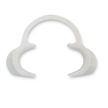 Imagem de Afastador labial expandex c/ glitter com 2 - lysanda, Branco