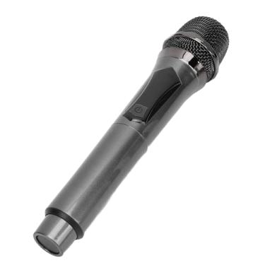 Imagem de Eujgoov de Microfone Sem Fio 2.4g Profissional para Vocais Claros, Microfone Dinâmico Portátil Com Receptor para Cantar Casamentos por Transmissão Ao Vivo, Bobina de Movimento Portátil para karaokê