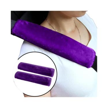 Imagem de Capa Macia De Pele De Carneiro Falsa Para Cinto De Segurança De Carro,