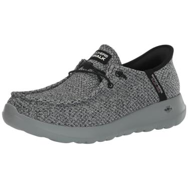 Imagem de Skechers Go Walk Max-Halycon Tênis masculino, Cinza/preto, 46