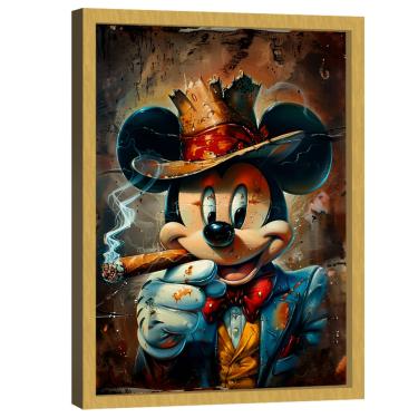 Imagem de Quadro Decorativo Mickey Gangstar