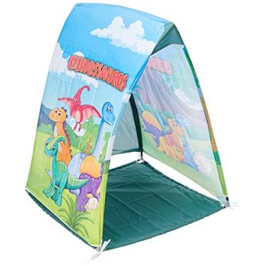 Imagem de Barraca Tenda Infantil Dinossauros, Fabrincando Ideias, Multicor, 100x80cm