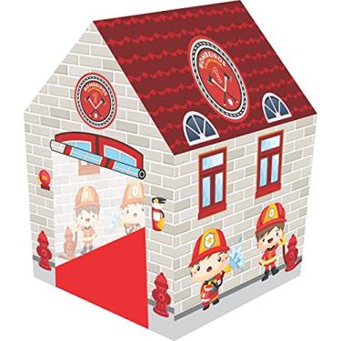 Imagem de Toca Barraca Casinha Infantil Bombeiros, Fabrincando Ideias