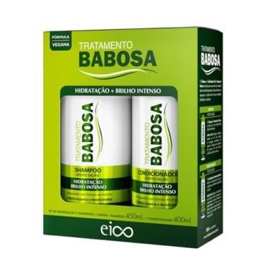 Imagem de Eico Kit Tratamento Babosa Shampoo 450ml + Condicionador 400ml