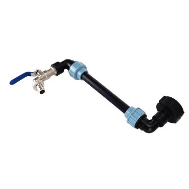 Imagem de YOUTHINK Adaptador do IBC Com Toque de Pescoço de Cisne para, Montagem Fácil para água, Adaptador IBC para Uso a Longo Prazo, Material ABS (Um balde de superior)