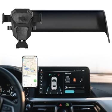 Imagem de RichLuck Suporte de telefone de carro para Nissan Altima SR SV 2019-2024 2025/Sentra SR SV 2020-2024 2025/Rogue S SV 2021-2024 2025 acessórios de suporte de celular para a maioria dos smartphones