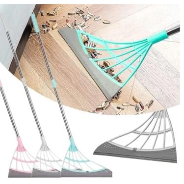 Imagem de Vassoura Mágica Rodo Tira Pelo Limpa Vidro Seca Bem Silicone