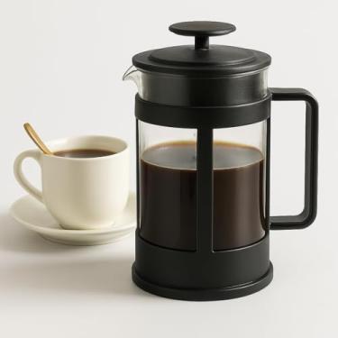 Imagem de Cafeteira Prensa Francesa Premium 600ml Vidro Borossilicato | Café Gourmet | Filtro Inox | Design Moderno | Ideal Para Café Coado Manual