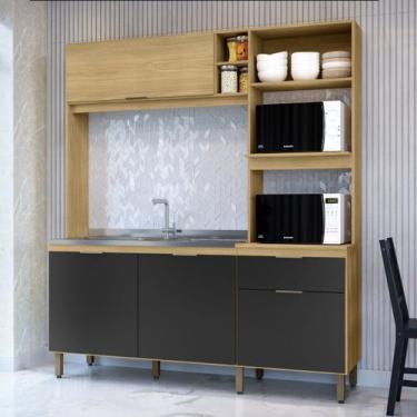 Imagem de Cozinha Compacta Completa com Torre Quente 4 Portas Cloe - Mx Móveis, 