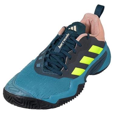 Imagem de adidas Tênis masculino Barricade Arctic Fusion e limão lúcido, Verde, 8.5