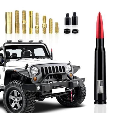 Imagem de Antena Bullet de carro Gseigvee para GM Chevy Silverado com bandeira