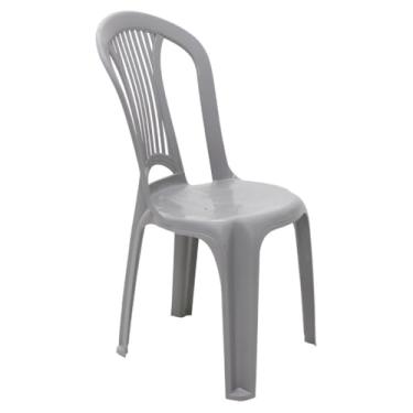 Imagem de Cadeira Bistrô Tramontina Atlântida em Polipropileno Cinza