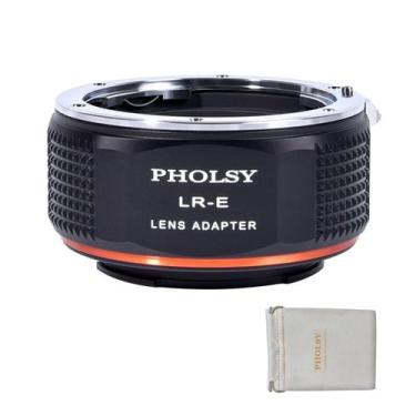 Imagem de Adaptador de montagem de lente Leica R compatível com PHOLSY para Sony