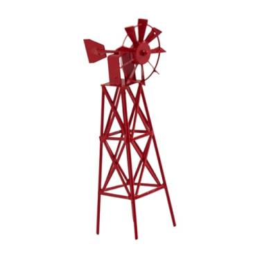 Imagem de Generic Mini Estátua de Resina para Enfeite de Moinho de Vento para Vaso de Flores, Decoração Interna E Externa