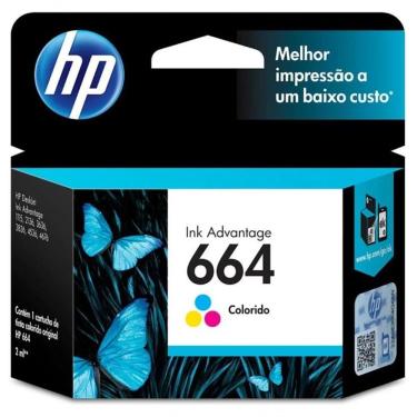 Imagem de Cartucho Original Hp 664 Color