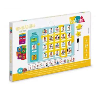 Imagem de Quadro de Atividades Diárias - Minha Rotina de Estrelinhas - Babebi