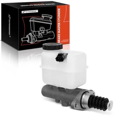 Imagem de A-Premium Cilindro mestre de freio com reservatório e tampa compatível com veículos Ford e Lincoln - Expedition, Navigator, 2003 2004 2005 2006, exceto controle de tração - substitui # 4L1Z2140AA