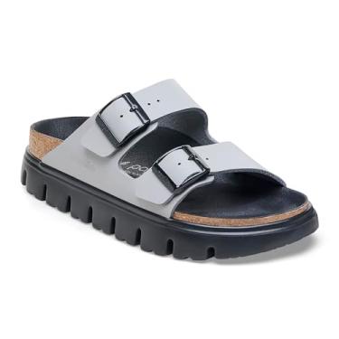 Imagem de Birkenstock SANDÁLIAS ARIZONA CHUNKY BIRKO-FLOR FEMININAS, Moeda de pedra, 8-8.5 Narrow