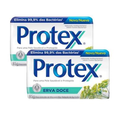 Imagem de Kit 2 Sabonete Protex Erva Doce 85g