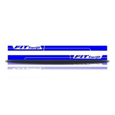 Imagem de Adesivo Faixa Lateral Honda Fit - Cromo Sign