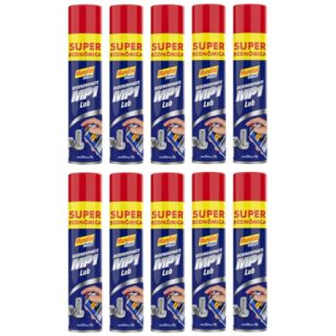 Imagem de Kit 10 Desengripantes Multiuso Lubrificante MP1 Spray 300ML Mundial Prime