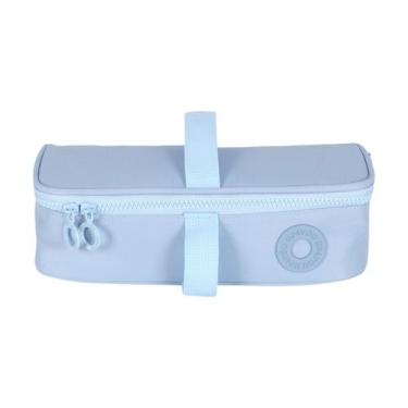 Imagem de Lancheira Térmica Slim Up4you Alças Prática Compacta E Leve, Azul LA49