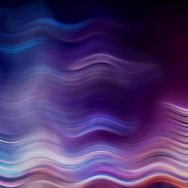 Imagem de Quadro Decorativo com Estampa Abstract Wave Fluid Motionsmooth Curves 40 x 40 Vinil 2 unidades